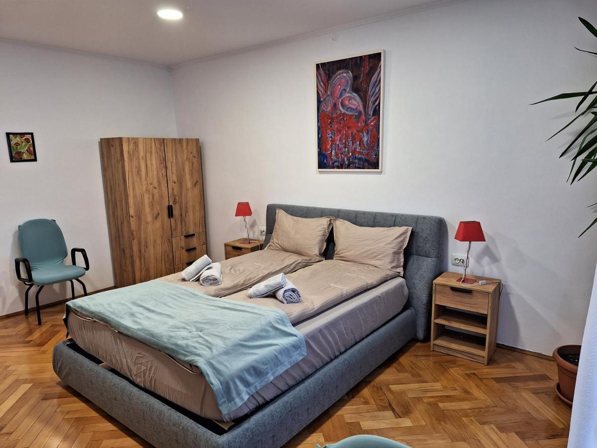 Black Eagle Central Unirii Square, 2 King Size Bedrooms, Free Private Parking Oradea Ngoại thất bức ảnh